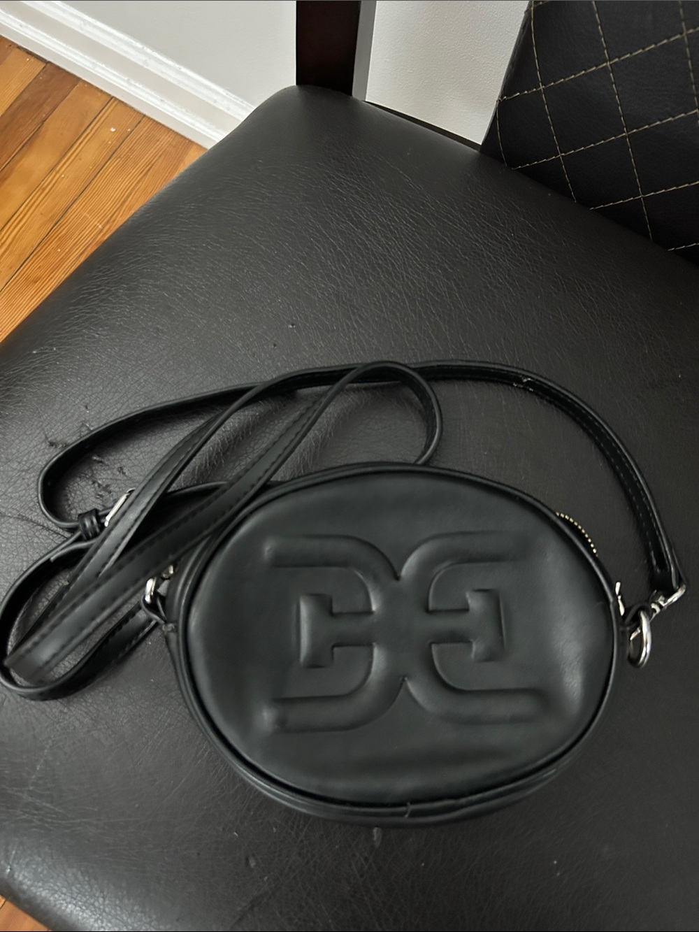 Sam alderman leather Oval Crossbody/ belt